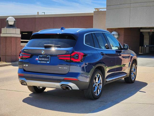 2024 BMW X3 sDrive30i Vehicle Photo in PLANO, TX 75024