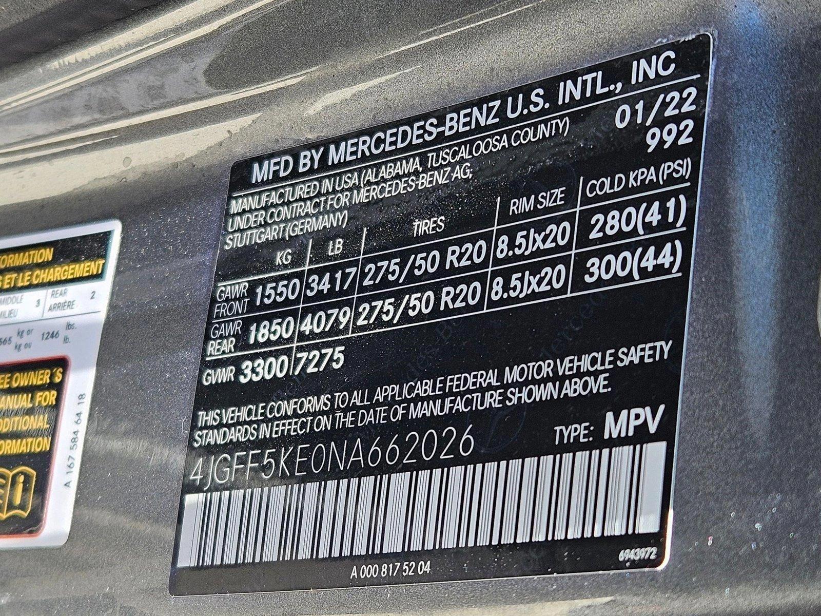 2022 Mercedes-Benz GLS Vehicle Photo in Fort Lauderdale, FL 33316