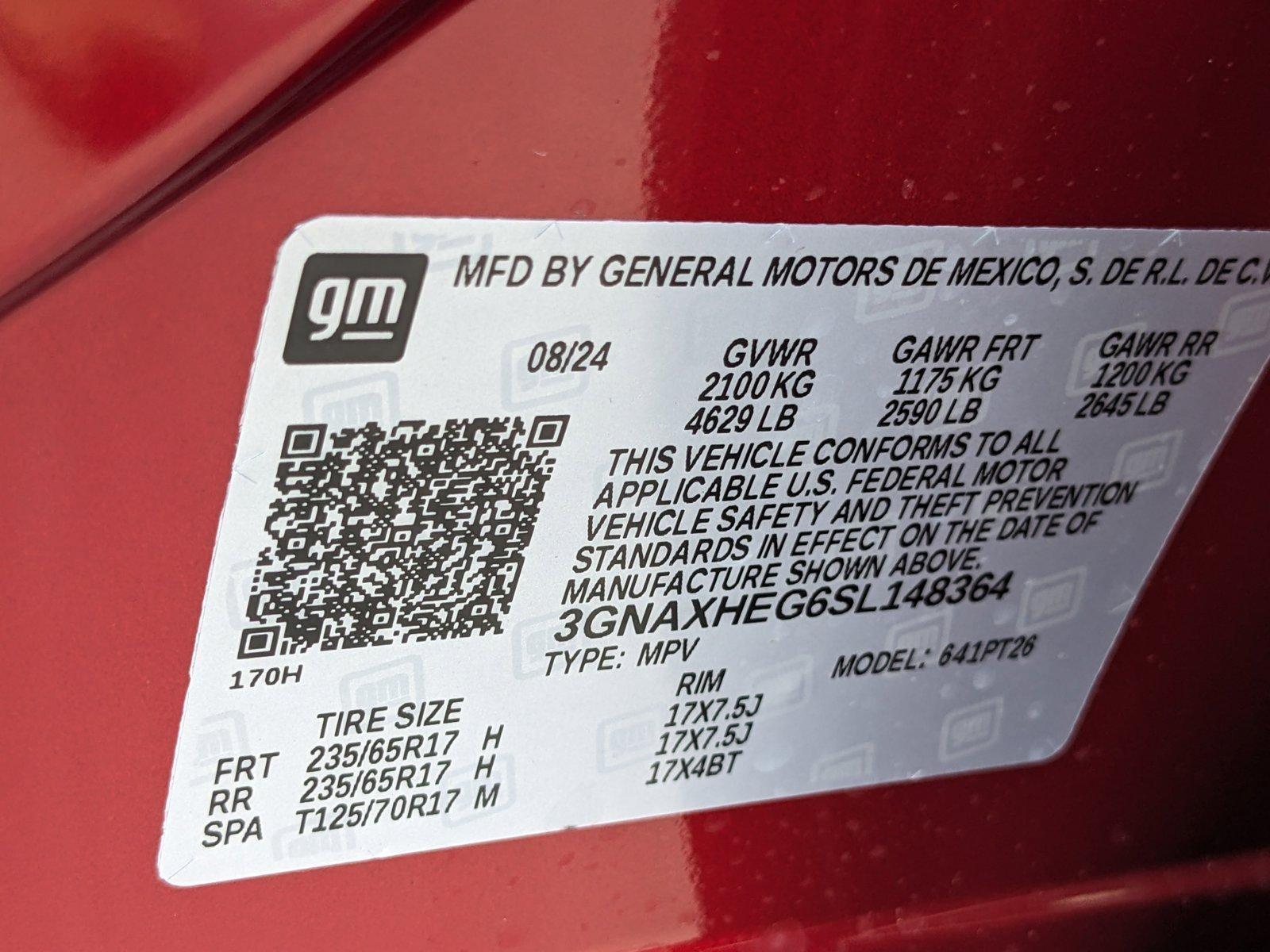 2025 Chevrolet Equinox Vehicle Photo in MIAMI, FL 33172-3015