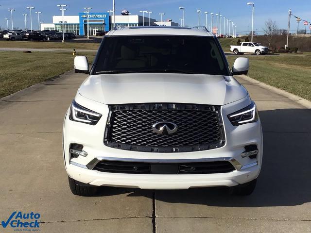 Used 2021 INFINITI QX80 PREMIUM SELECT with VIN JN8AZ2AF9M9717589 for sale in Dry Ridge, KY