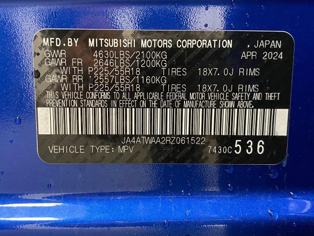 2024 Mitsubishi Eclipse Cross Vehicle Photo in Appleton, WI 54913