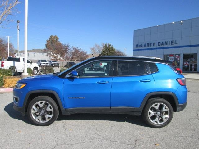 Used 2021 Jeep Compass Limited with VIN 3C4NJDCB6MT585814 for sale in Springdale, AR