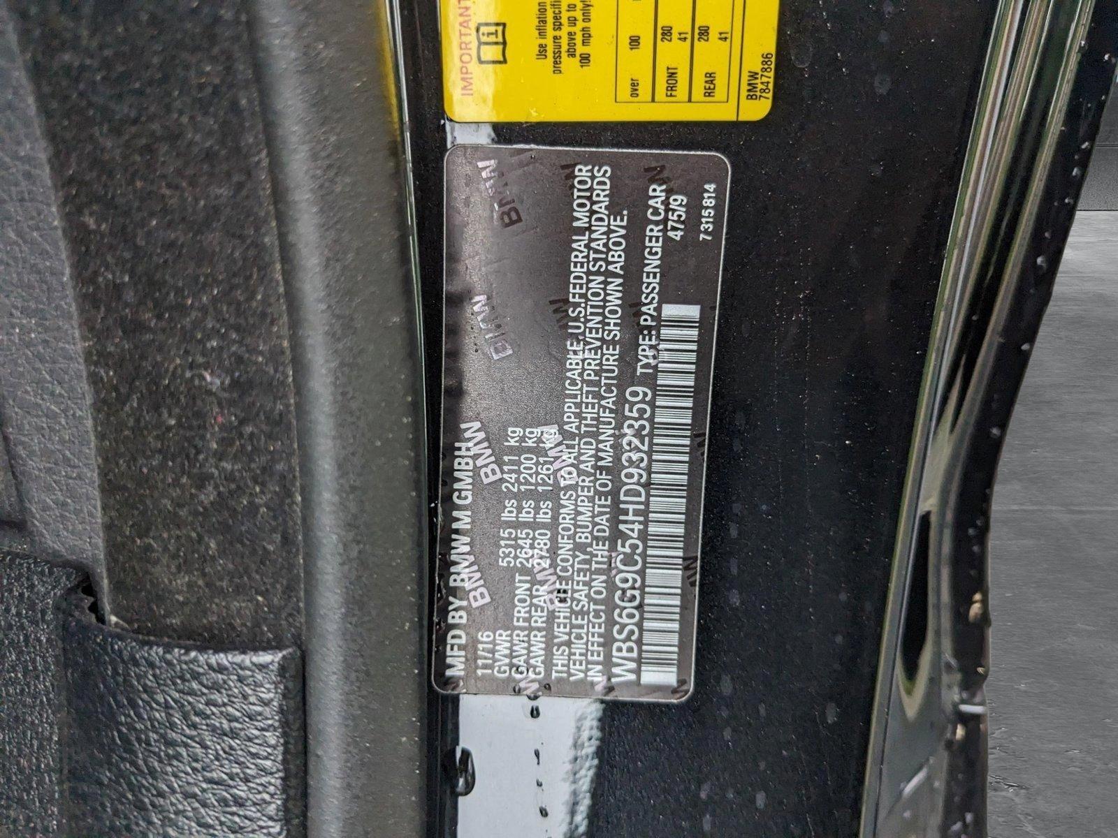 2017 BMW M6 Vehicle Photo in Sanford, FL 32771