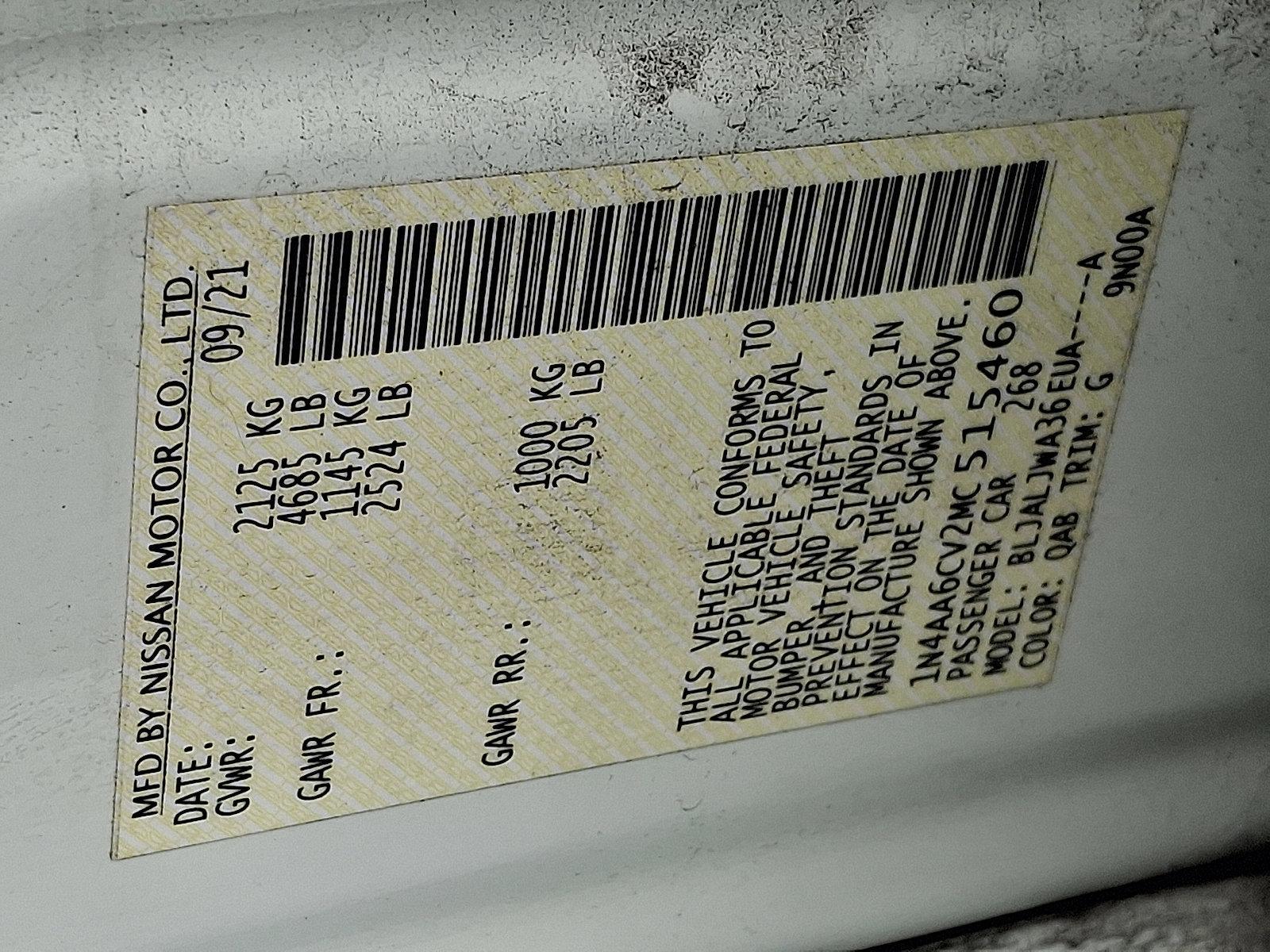 2021 Nissan Maxima Vehicle Photo in Mechanicsburg, PA 17050-2306