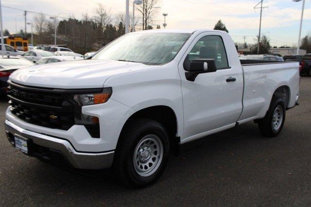 Used 2023 Chevrolet Silverado 1500 Work Truck with VIN 3GCNAAED5PG171806 for sale in Renton, WA