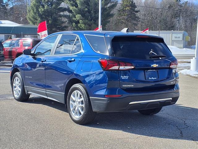 Certified 2023 Chevrolet Equinox LT with VIN 3GNAXUEG3PS138641 for sale in Whitehall, MI