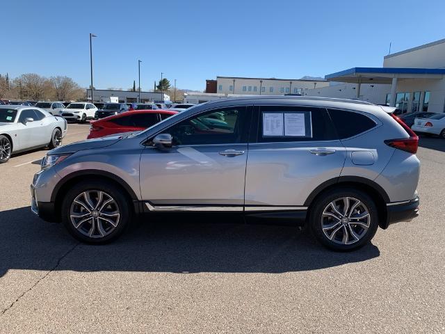 Used 2021 Honda CR-V Touring with VIN 2HKRW1H9XMH407928 for sale in Delray Beach, FL