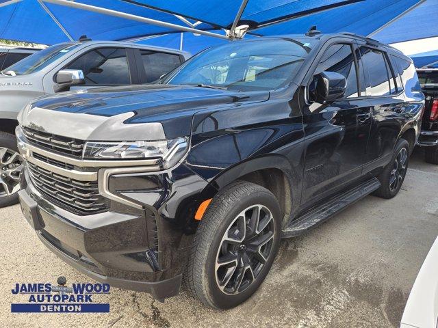 Certified 2022 Chevrolet Tahoe RST with VIN 1GNSCRKDXNR179730 for sale in Denton, TX
