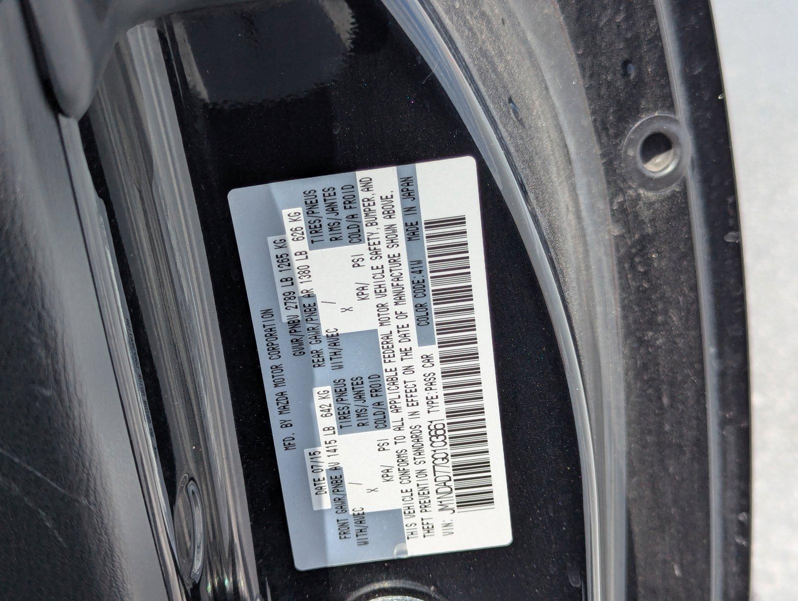 2016 Mazda MX-5 Miata Vehicle Photo in Ft. Myers, FL 33907