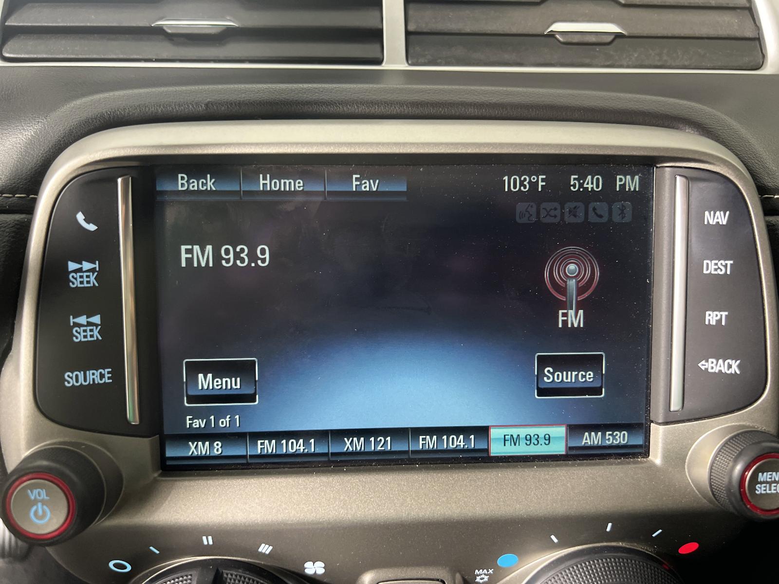 2015 Chevrolet Camaro Vehicle Photo in GEORGETOWN, TX 78626-7508