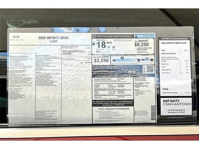 2025 INFINITI QX80 Vehicle Photo in San Antonio, TX 78230