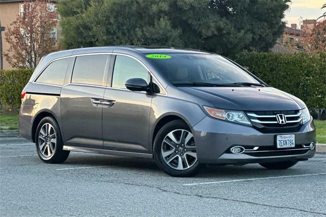 Used 2014 Honda Odyssey Touring Elite with VIN 5FNRL5H98EB107269 for sale in Redwood City, CA