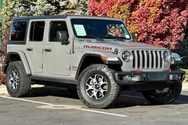 Used 2021 Jeep Wrangler Unlimited Rubicon with VIN 1C4HJXFG1MW587938 for sale in Boise, ID