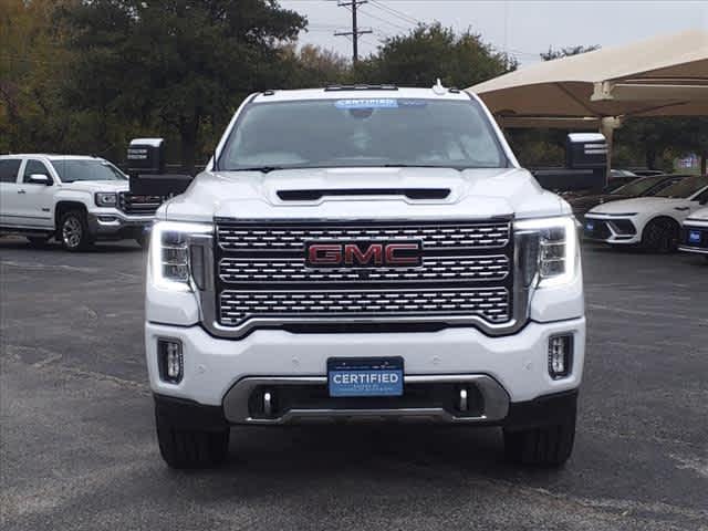 Certified 2023 GMC Sierra 3500 Denali HD Denali with VIN 1GT49WEY5PF219813 for sale in Decatur, TX