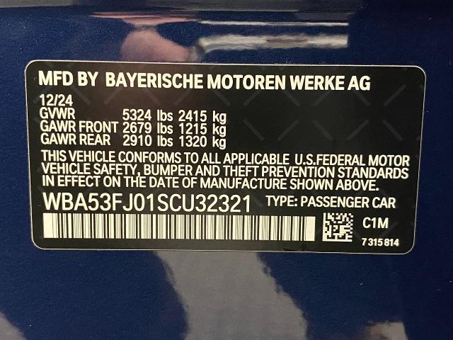 2025 BMW 530i xDrive Vehicle Photo in Appleton, WI 54913