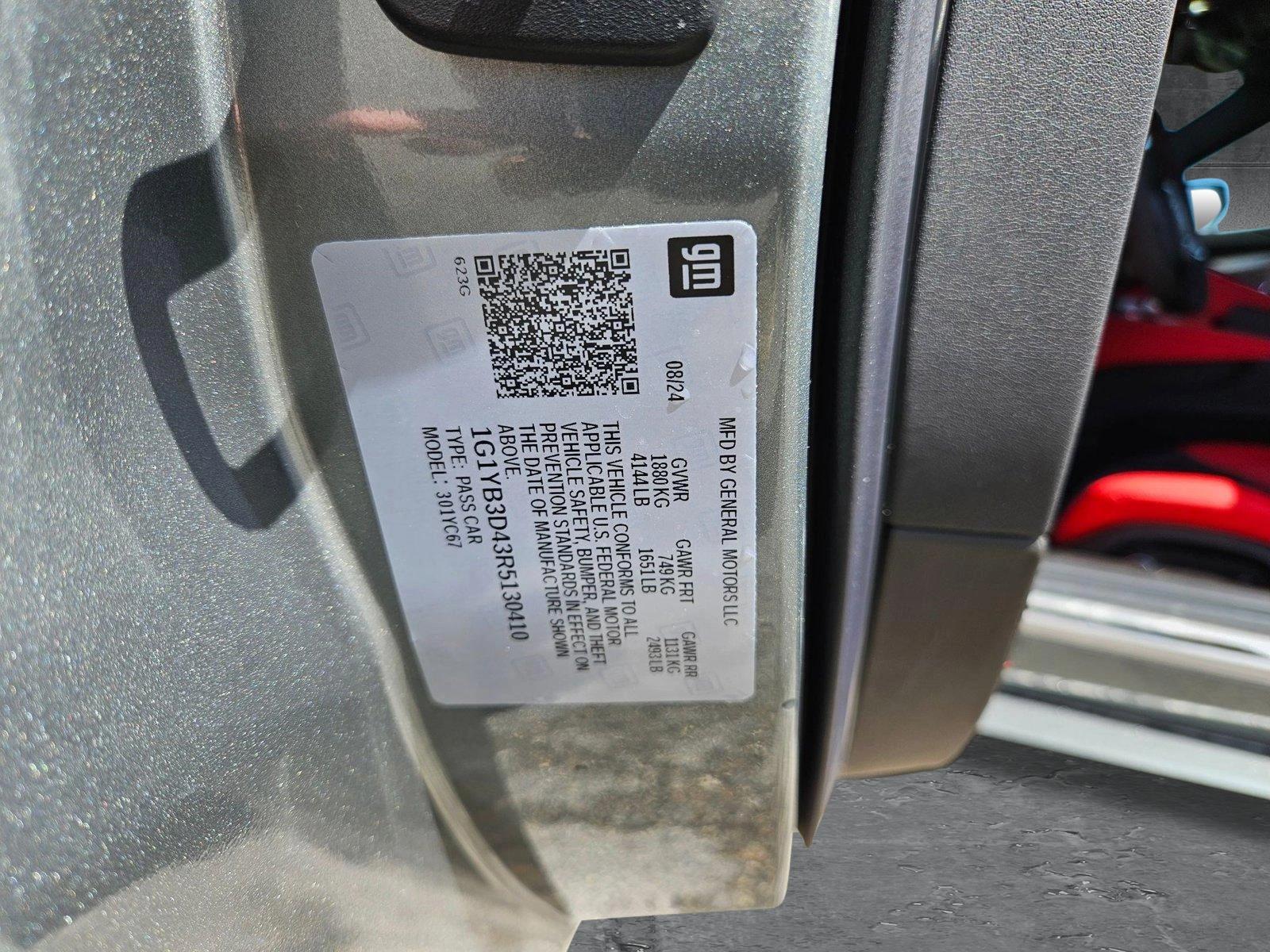2024 Chevrolet Corvette Vehicle Photo in AUSTIN, TX 78759-4154