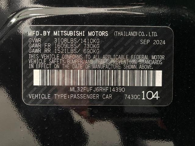 2024 Mitsubishi Mirage G4 Vehicle Photo in Appleton, WI 54913