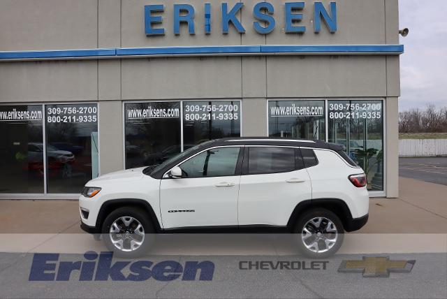 Used 2019 Jeep Compass Limited with VIN 3C4NJDCB5KT673492 for sale in Milan, IL