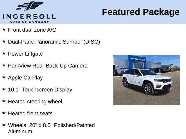 2022 Jeep Grand Cherokee 4xe Vehicle Photo in DANBURY, CT 06810-5034