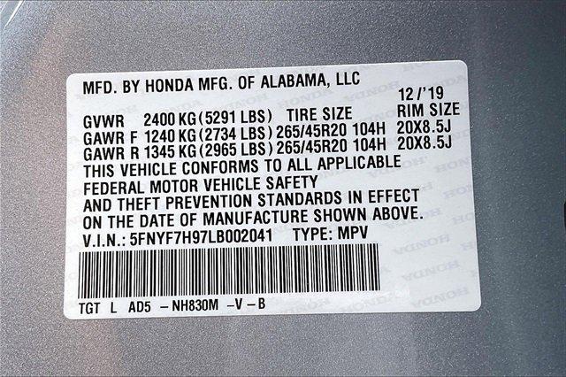 2020 Honda Passport Vehicle Photo in INDEPENDENCE, MO 64055-1314