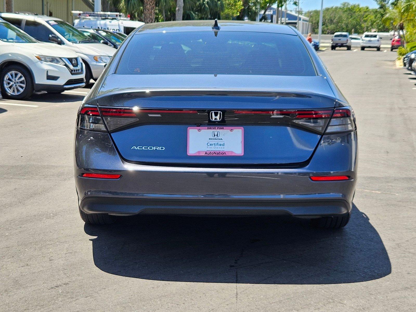 2023 Honda Accord Sedan Vehicle Photo in Clearwater, FL 33764