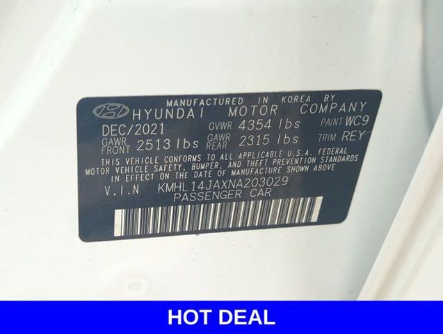 2022 Hyundai SONATA Vehicle Photo in Merrillville, IN 46410