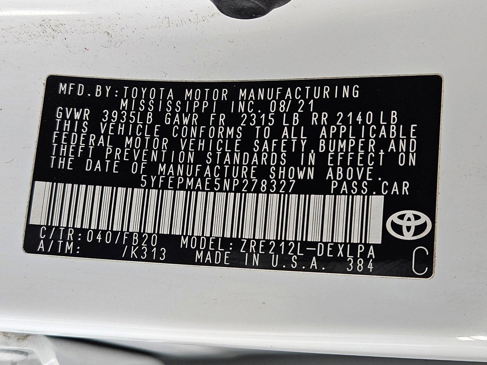 2022 Toyota Corolla Vehicle Photo in Henderson, NV 89014