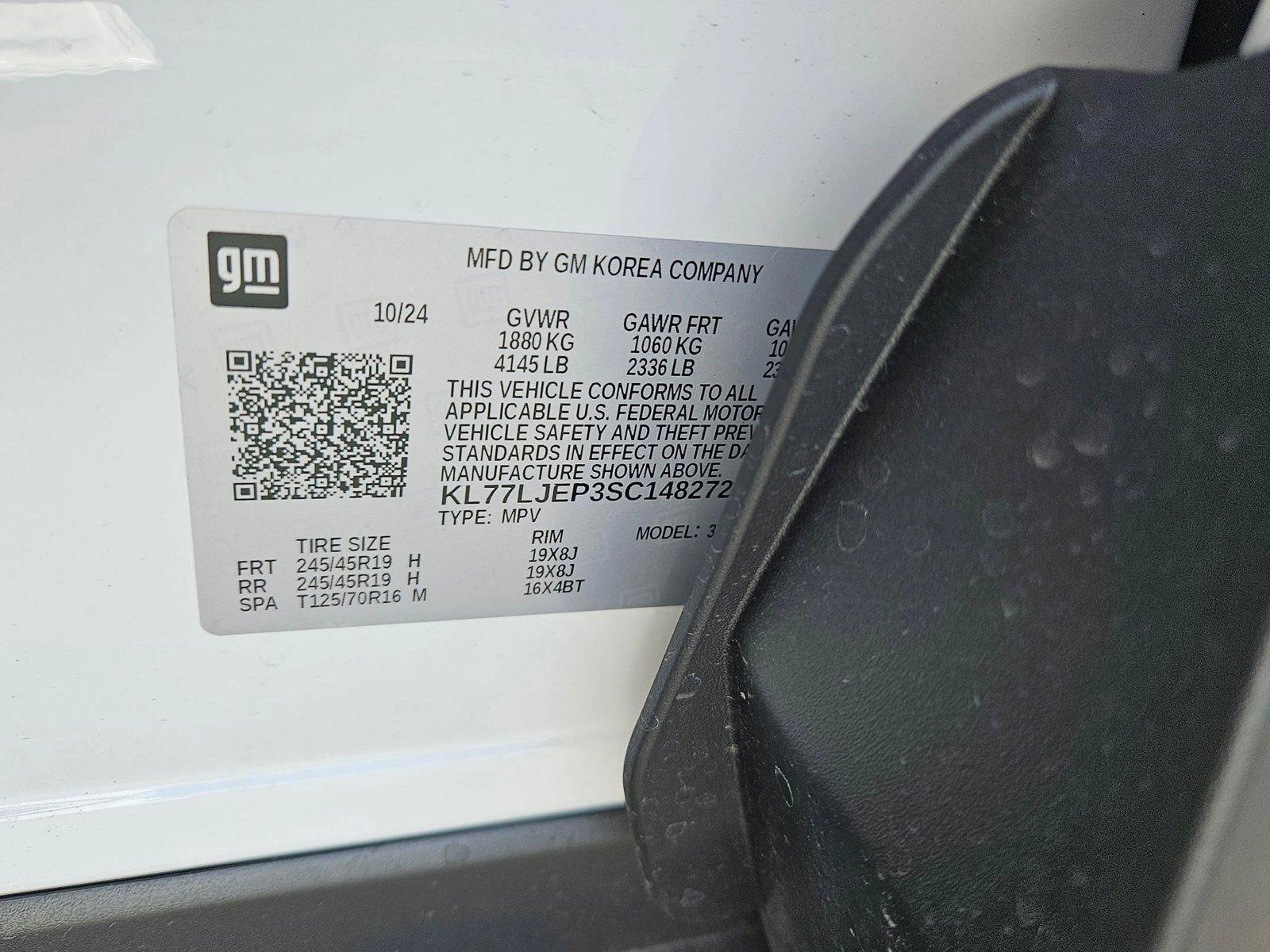 2025 Chevrolet Trax Vehicle Photo in MESA, AZ 85206-4395