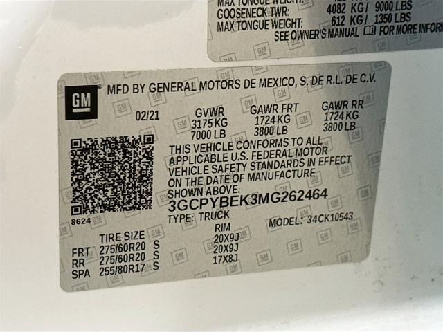 2021 Chevrolet Silverado 1500 Vehicle Photo in EVERETT, WA 98203-5662