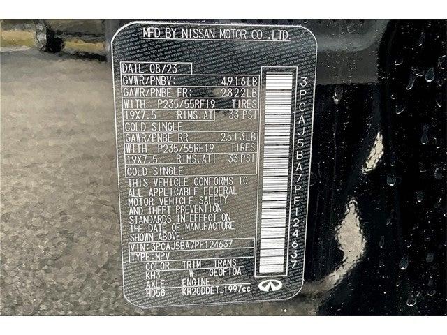 2023 INFINITI QX50 Vehicle Photo in San Antonio, TX 78230