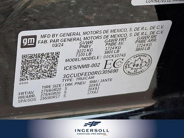 2024 Chevrolet Silverado 1500 Vehicle Photo in WATERTOWN, CT 06795-3318