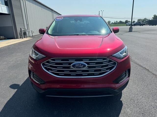 Used 2021 Ford Edge SEL with VIN 2FMPK4J98MBA39870 for sale in Bryan, OH