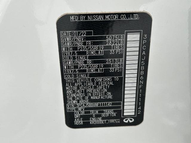 2022 INFINITI QX50 Vehicle Photo in MADISON, WI 53713-3220