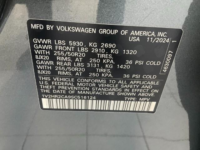 2025 Volkswagen Atlas Vehicle Photo in Oshkosh, WI 54904