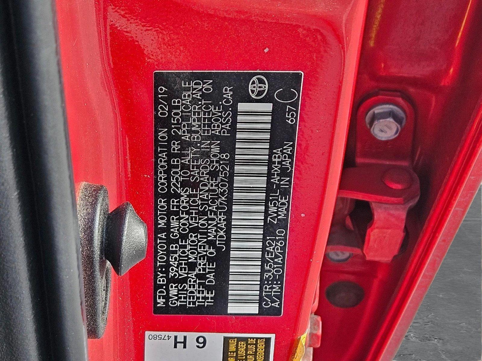 2019 Toyota Prius Vehicle Photo in AMARILLO, TX 79106-1809