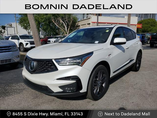 Used 2021 Acura RDX A-Spec Package with VIN 5J8TC2H63ML044153 for sale in Miami, FL