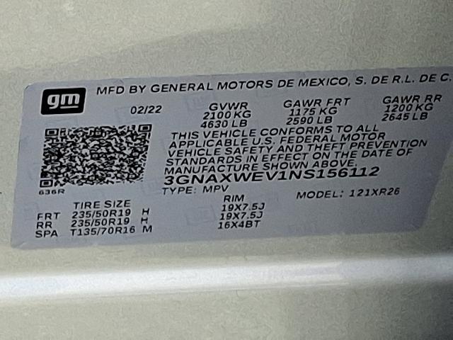 2022 Chevrolet Equinox Vehicle Photo in TREVOSE, PA 19053-4984