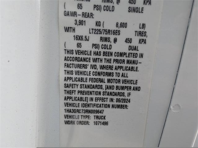 2024 Chevrolet Express Commercial Cutaway Vehicle Photo in ENGLEWOOD, CO 80113-6708