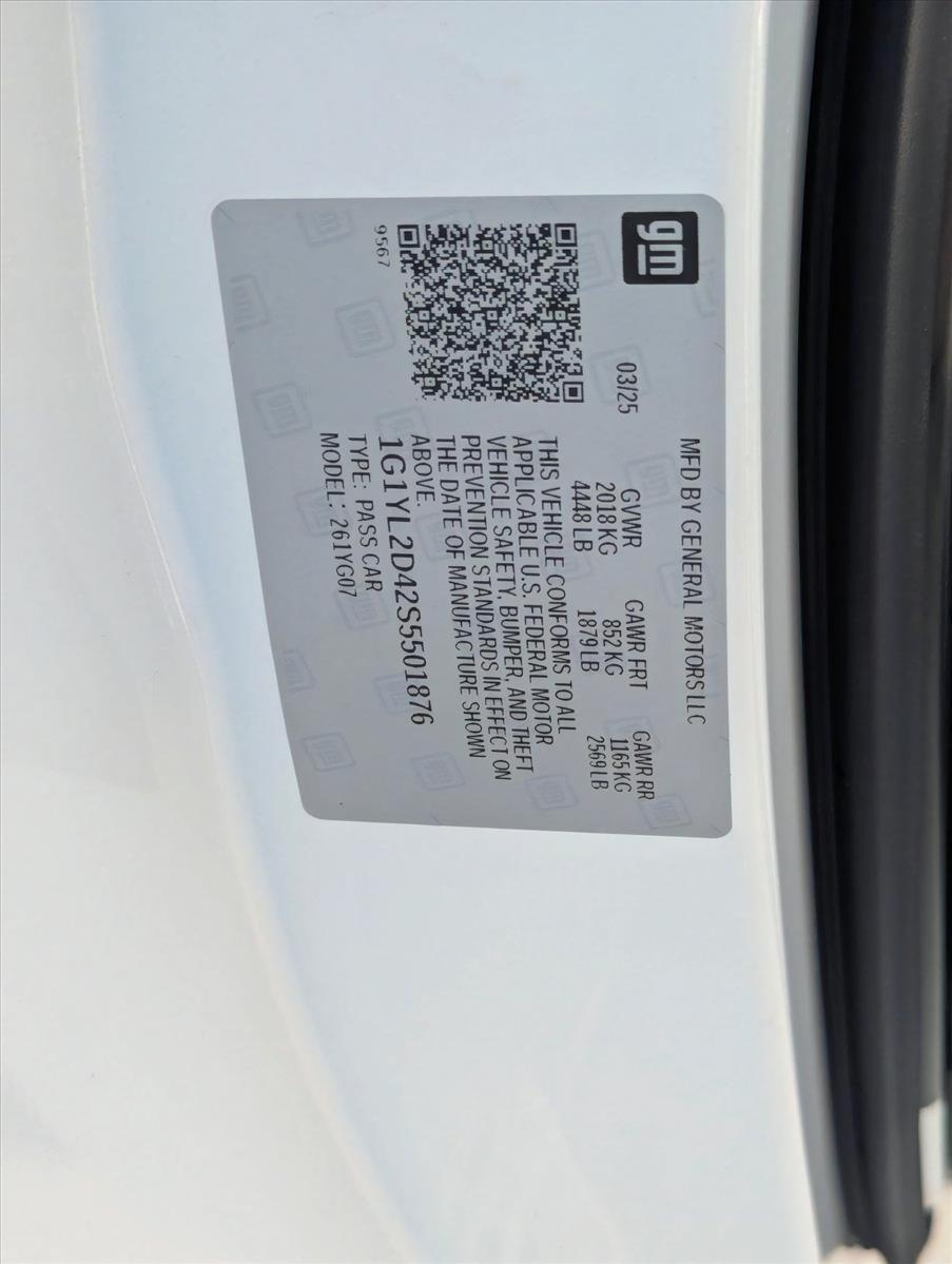 2025 Chevrolet Corvette E-Ray Vehicle Photo in ORLANDO, FL 32812-3021