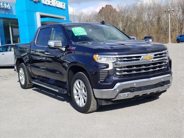 Used 2022 Chevrolet Silverado 1500 LTZ with VIN 1GCUDGET1NZ594862 for sale in Ringgold, GA