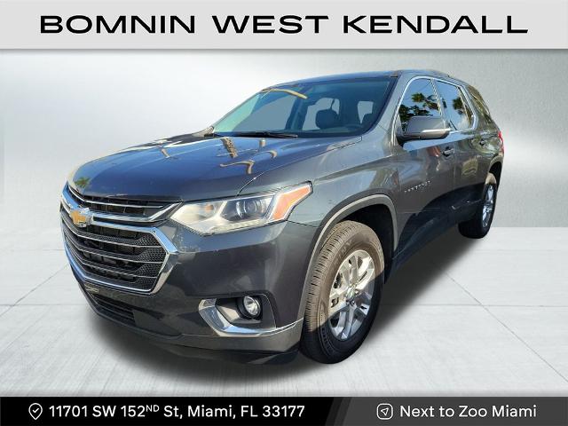 Used 2021 Chevrolet Traverse 3LT with VIN 1GNERHKW0MJ237610 for sale in Miami, FL