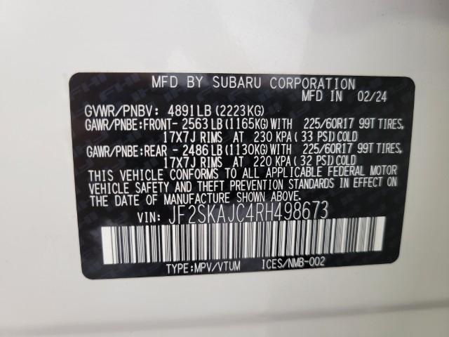 2024 Subaru Forester Vehicle Photo in Green Bay, WI 54304
