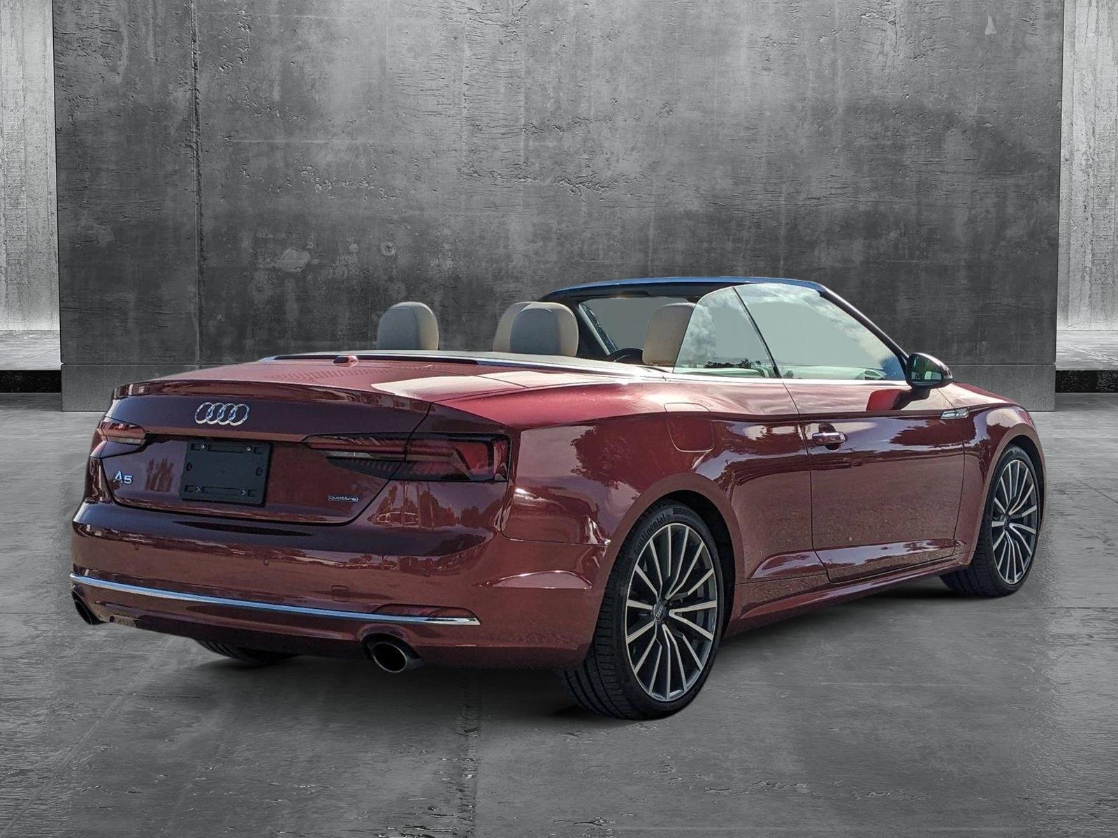 2019 Audi A5 Cabriolet Vehicle Photo in GREENACRES, FL 33463-3207