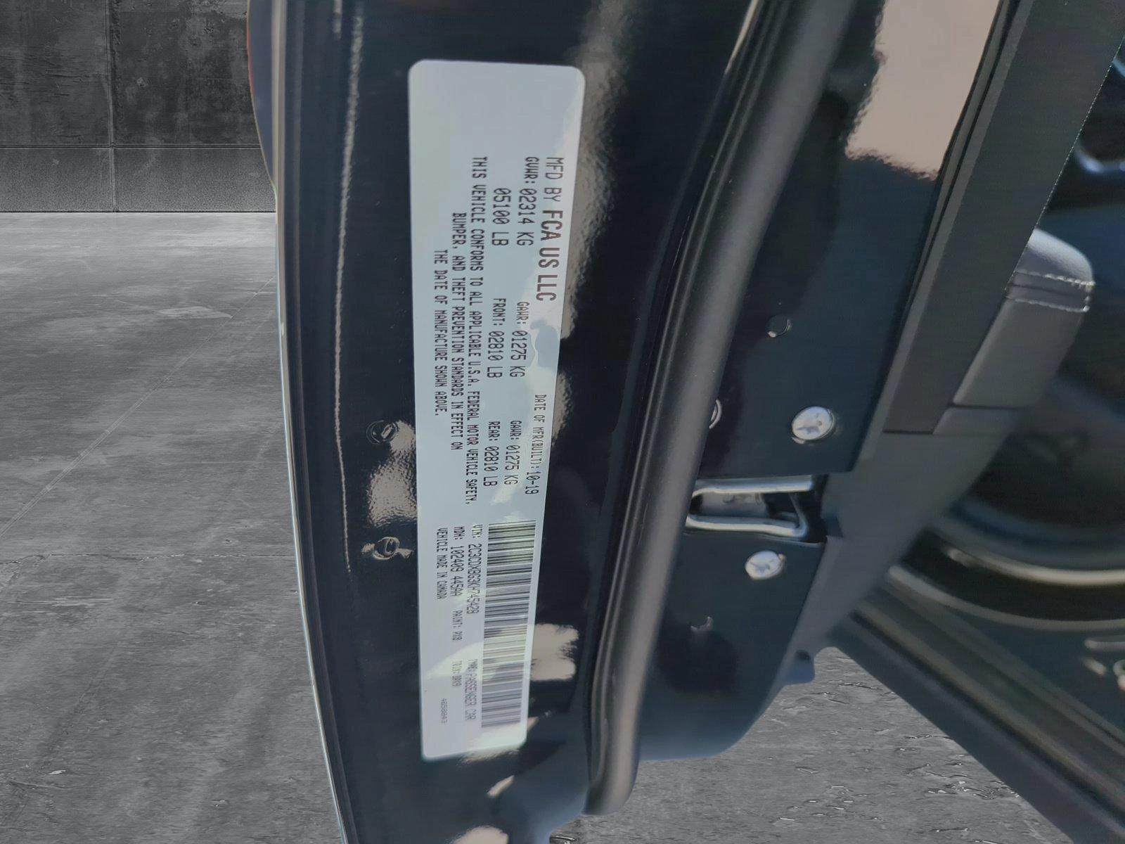 2019 Dodge Charger Vehicle Photo in Pembroke Pines , FL 33084