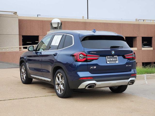 2024 BMW X3 sDrive30i Vehicle Photo in PLANO, TX 75024