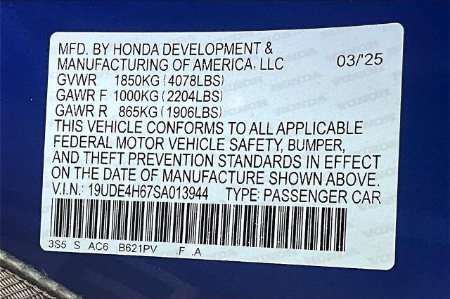 2025 Acura Integra Vehicle Photo in Tulsa, OK 74145