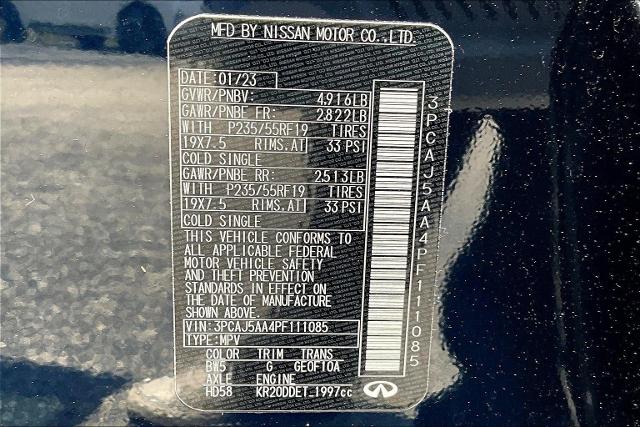 2023 INFINITI QX50 Vehicle Photo in San Antonio, TX 78230