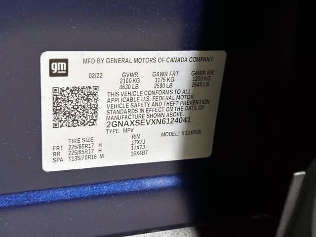 2022 Chevrolet Equinox Vehicle Photo in Roslyn, NY 11576