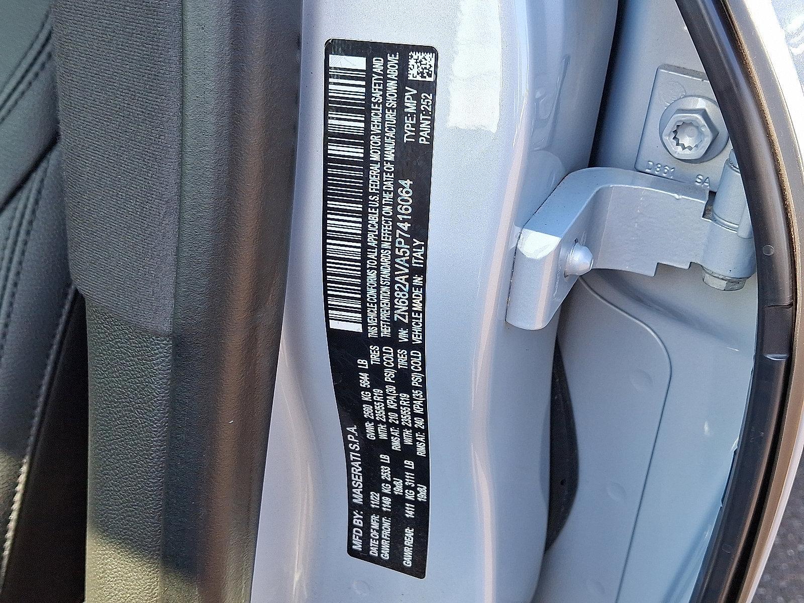 2023 Maserati Grecale Vehicle Photo in Willow Grove, PA 19090