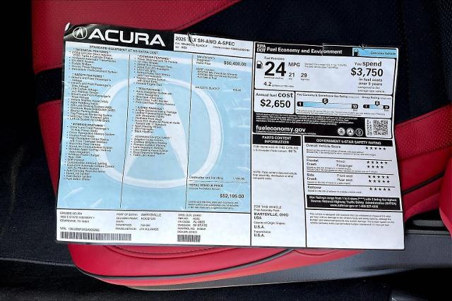 2025 Acura TLX Vehicle Photo in Grapevine, TX 76051